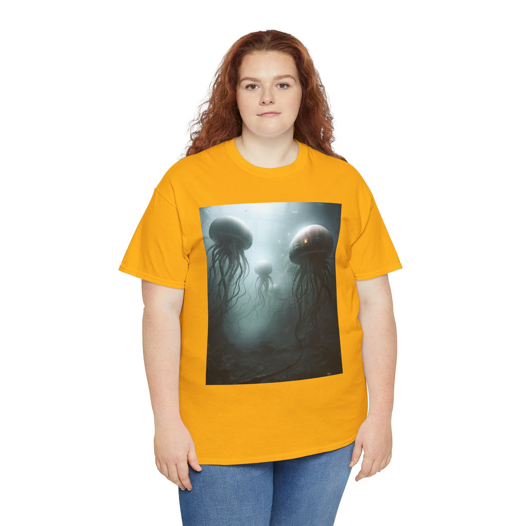 Alien Jellyfish Unisex Heavy Cotton Tee