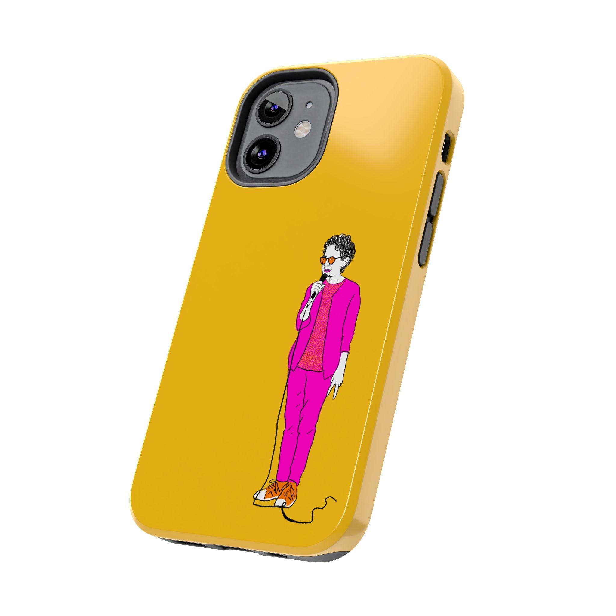 Loren K Little Old Lesbian Tough Phone Cases