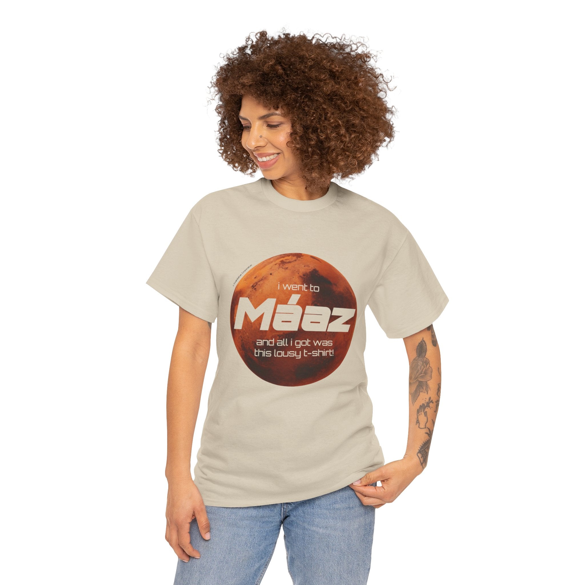Went To Mars Unisex Heavy Cotton Tee