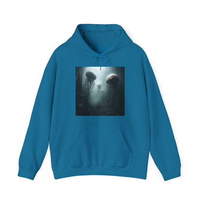 Alien Jellyfish Unisex Heavy Blend Hooded Sweatshirt