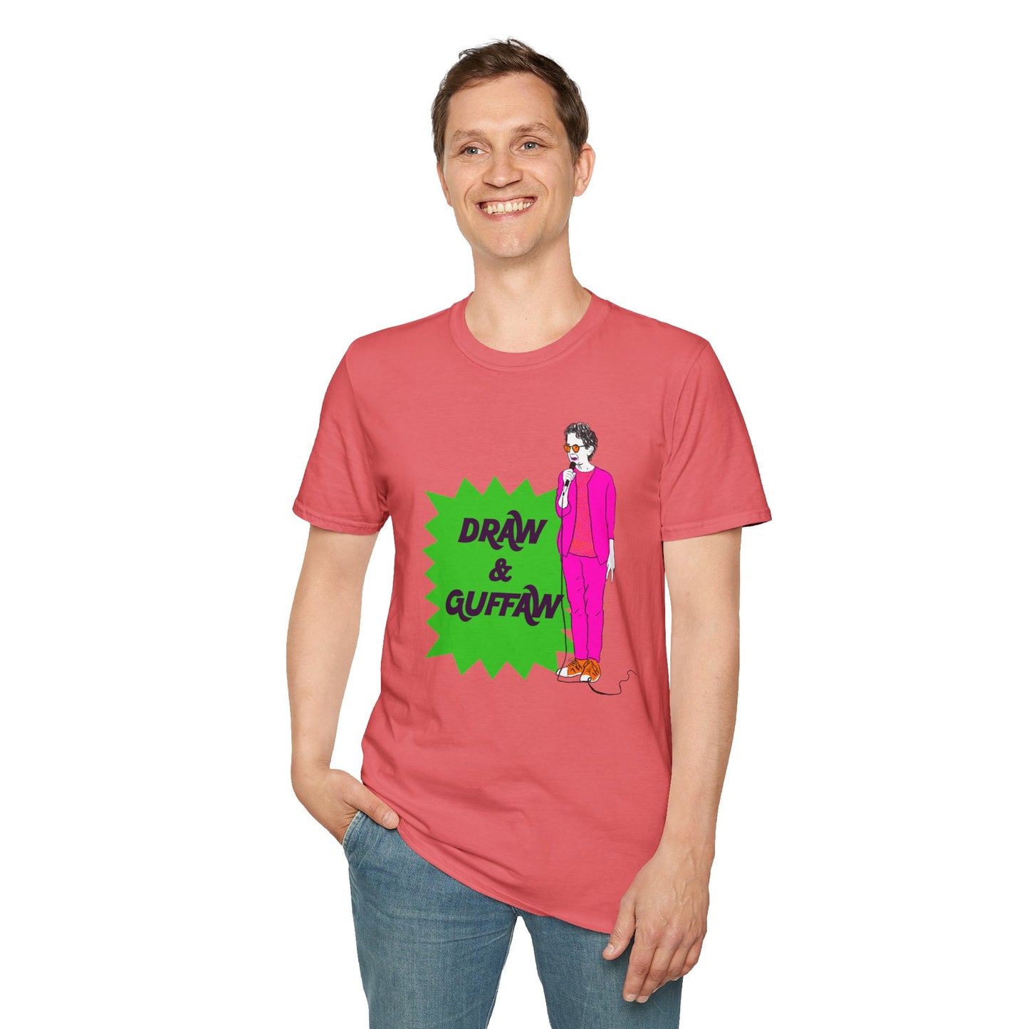 Draw and Guffaw Unisex Softstyle T-Shirt