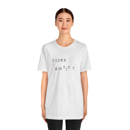 Clown Mutiny Unisex Jersey Short Sleeve Tee