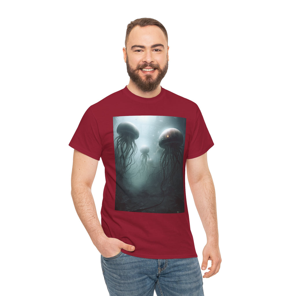 Alien Jellyfish Unisex Heavy Cotton Tee