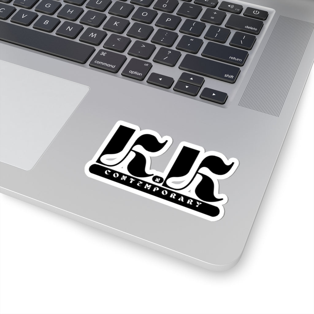 KnK Contemporary Kiss-Cut Stickers - Stylish Vinyl Decals for Laptops & Water Bottles