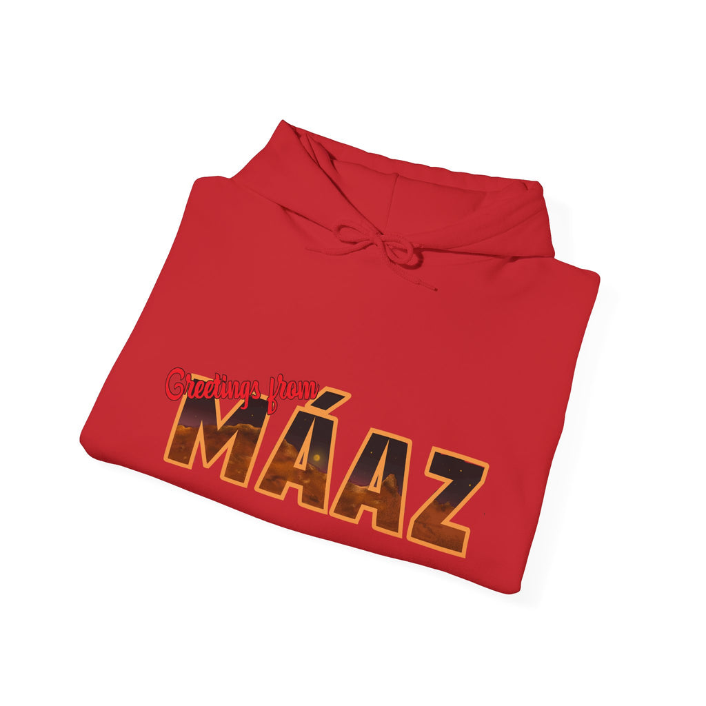 Greetings from Máaz Martians Unisex Heavy Blend Hooded Sweatshirt