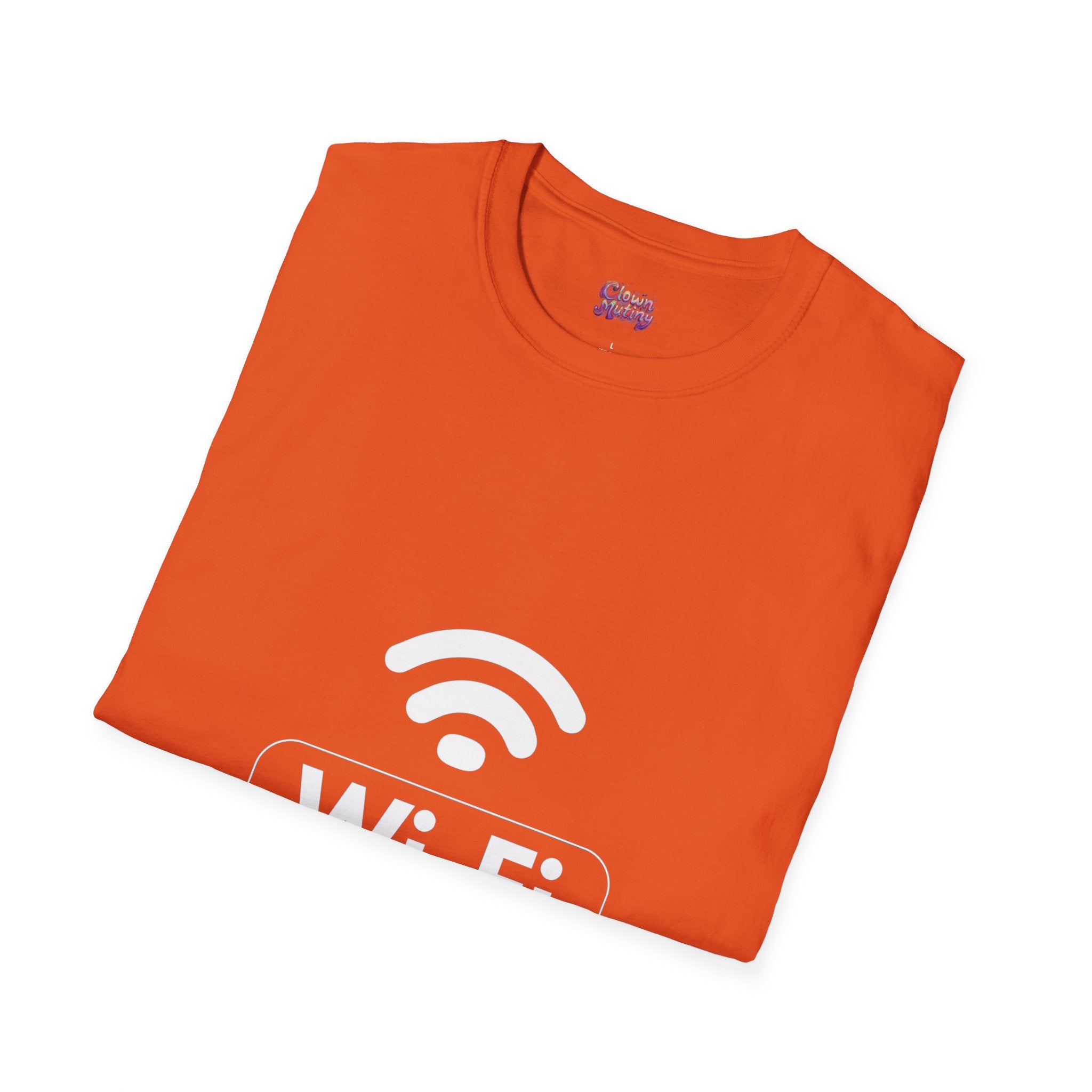 Funny Wi-Fi Love Language Unisex Softstyle T-Shirt | Perfect for Tech Lovers