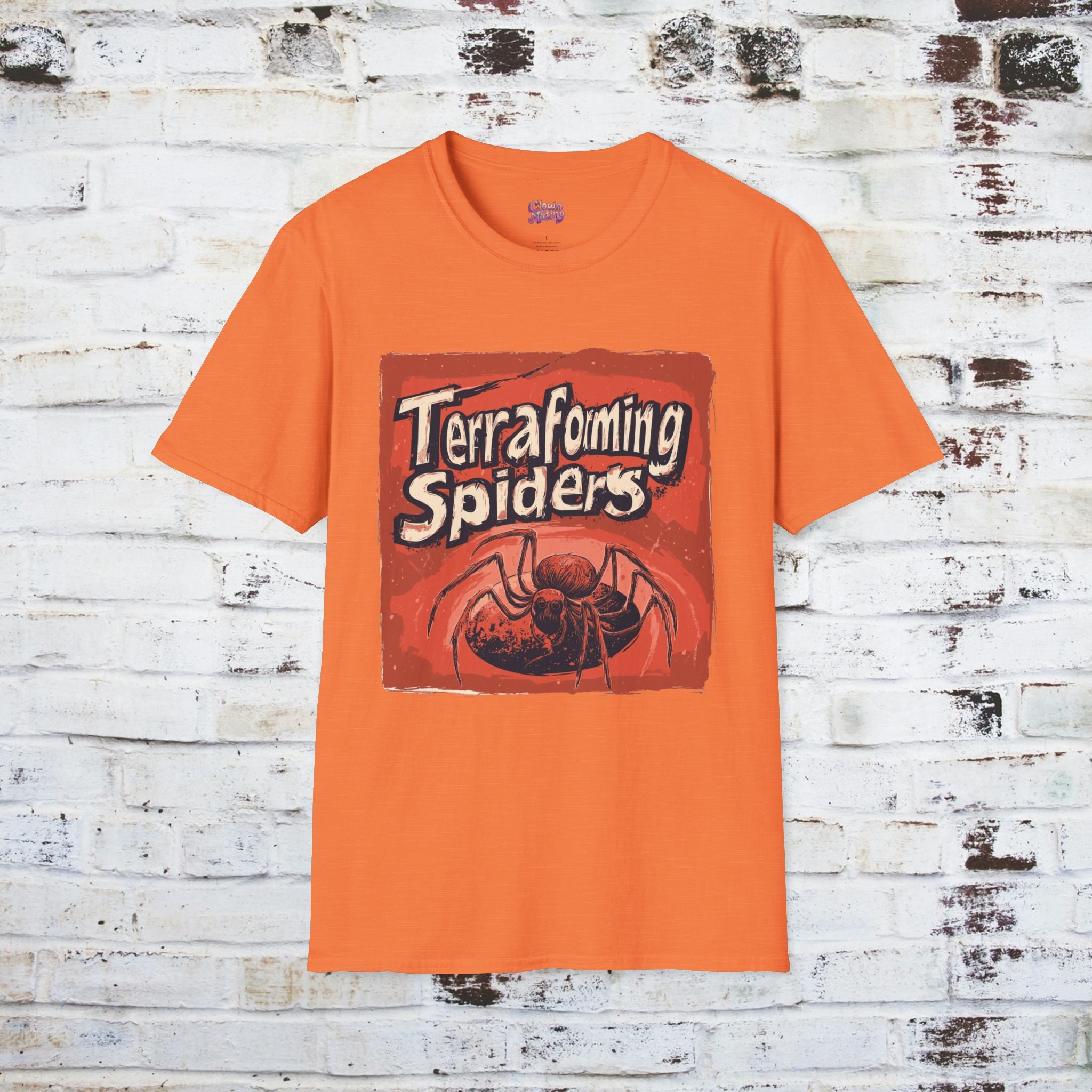 Terraforming Spiders Unisex Softstyle T-Shirt