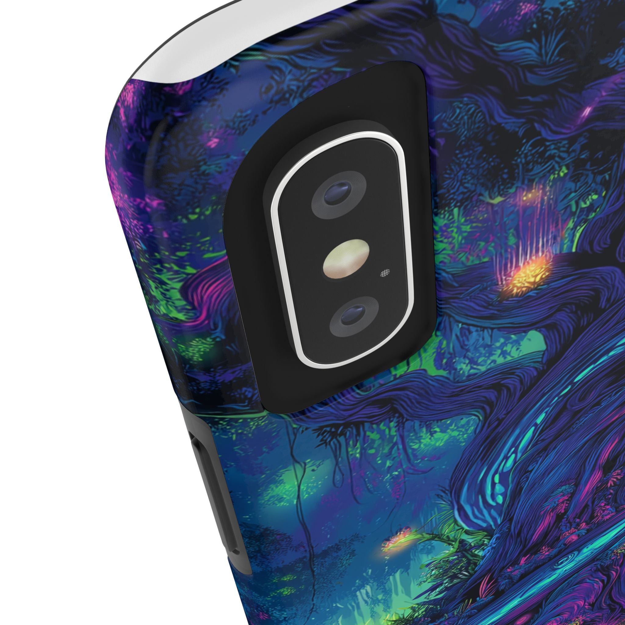 Psychedelic Tree Tough Phone Cases