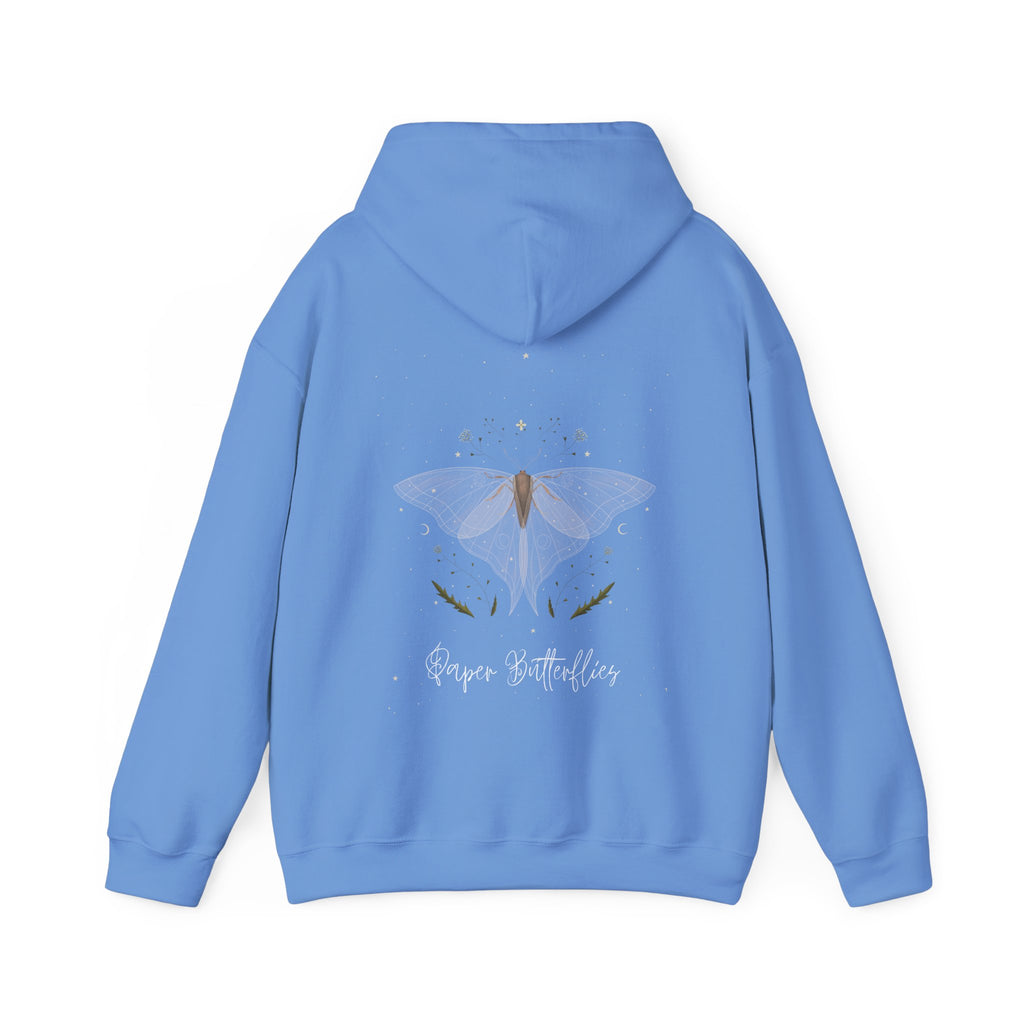 Paper Butterflies Fancy Unisex Heavy Blend Hooded Sweatshirt