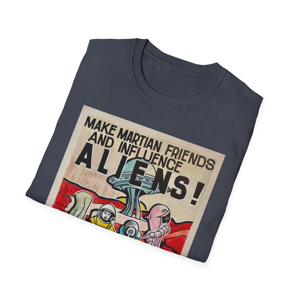 Mars Aliens Unisex Softstyle T-Shirt