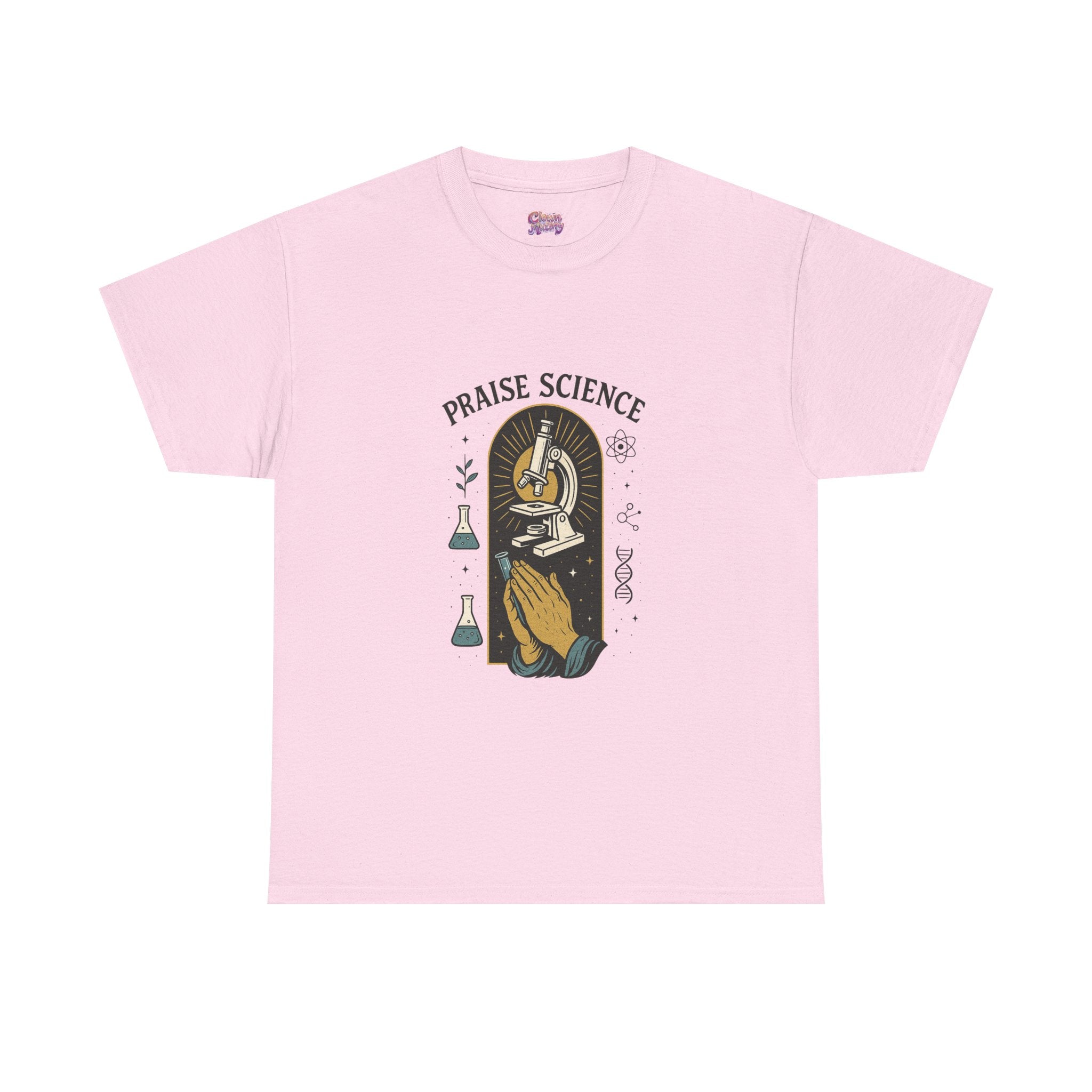 Praise Science Unisex Heavy Cotton Tee - Science Lover's T-Shirt for Educators and Students