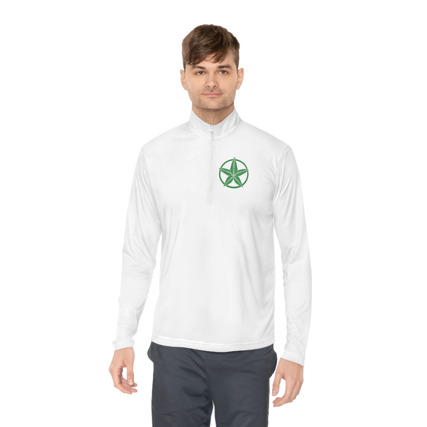 Green Army Unisex Quarter-Zip Pullover