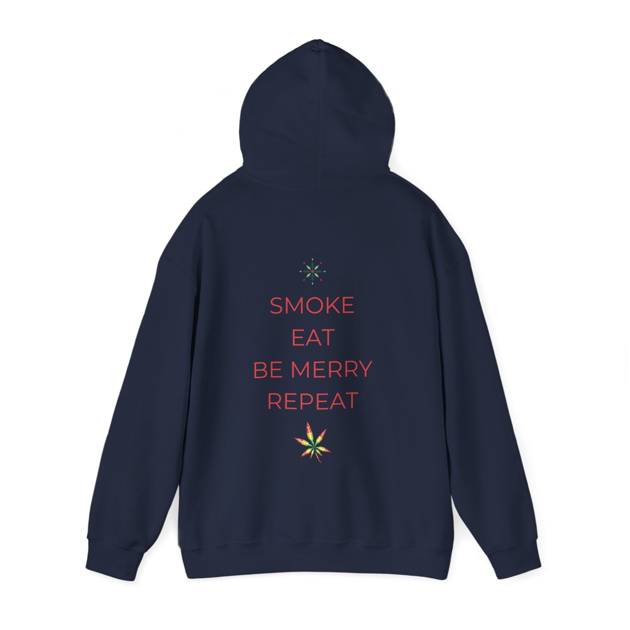 Eat Repeat Holiday Unisex Heavy Blend Hooded Sweatshirt