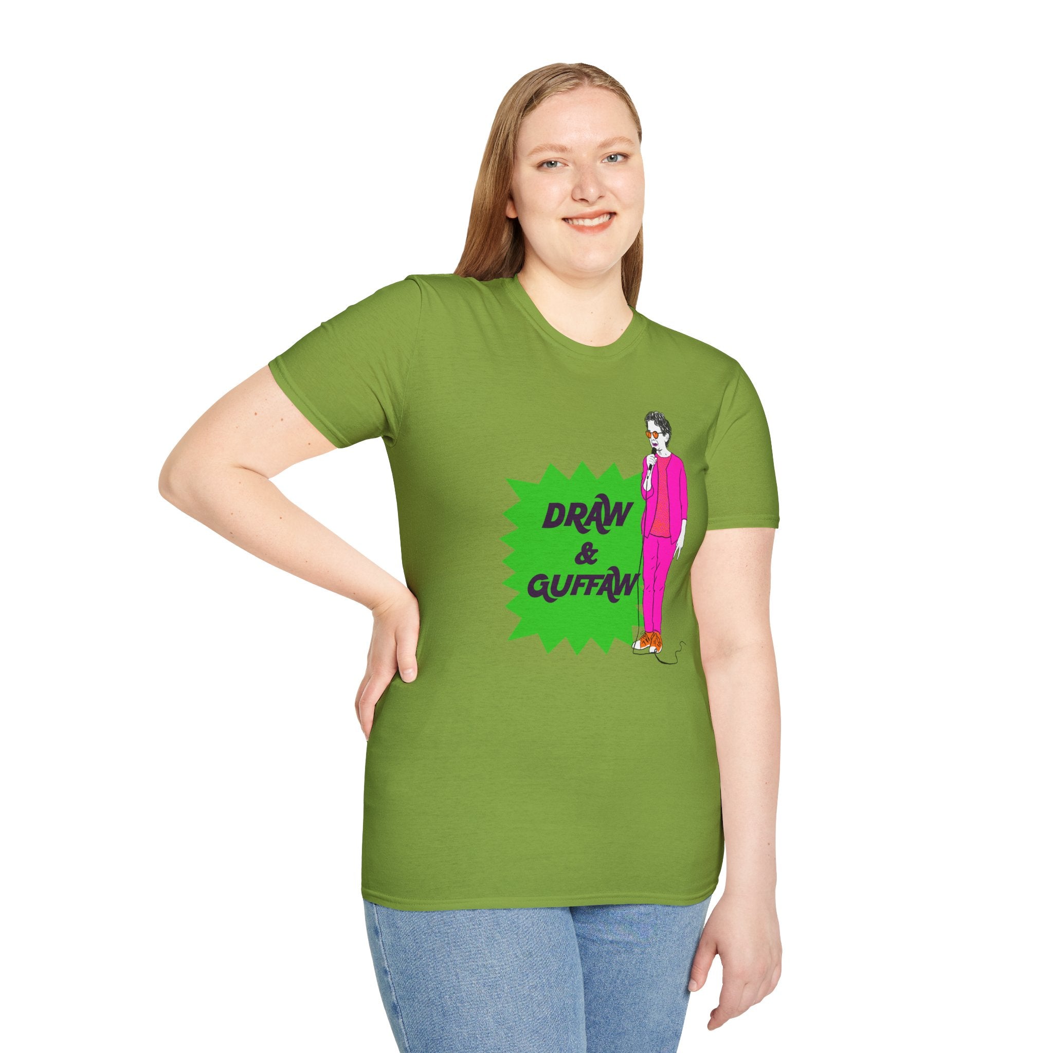 Draw and Guffaw Unisex Softstyle T-Shirt
