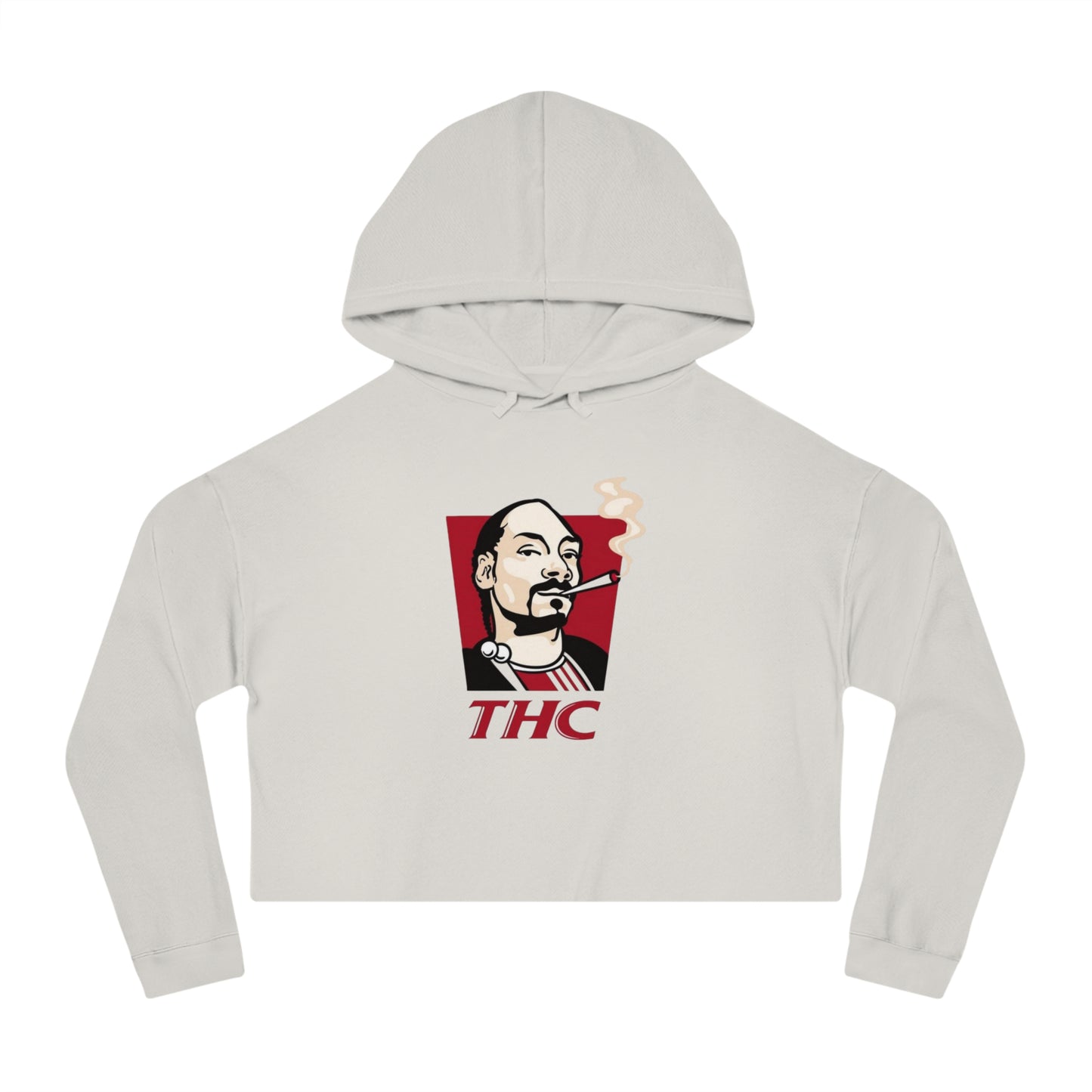 Bucket Love Cropped Hooded Sweatshirt - Chill Vibes