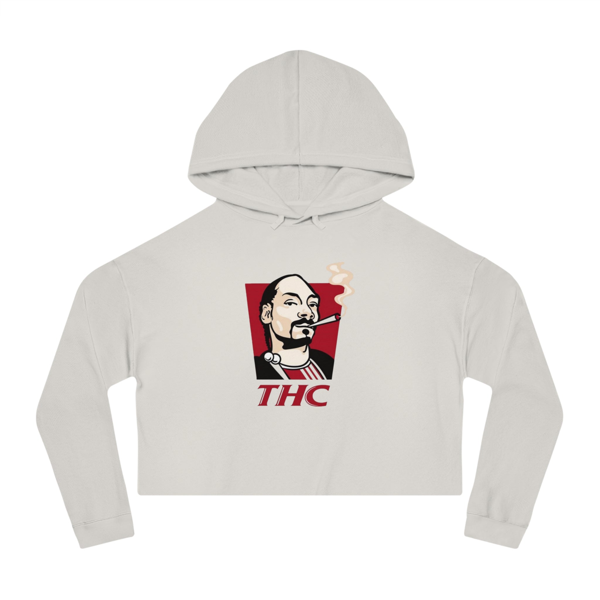 Bucket Love Cropped Hooded Sweatshirt - Chill Vibes