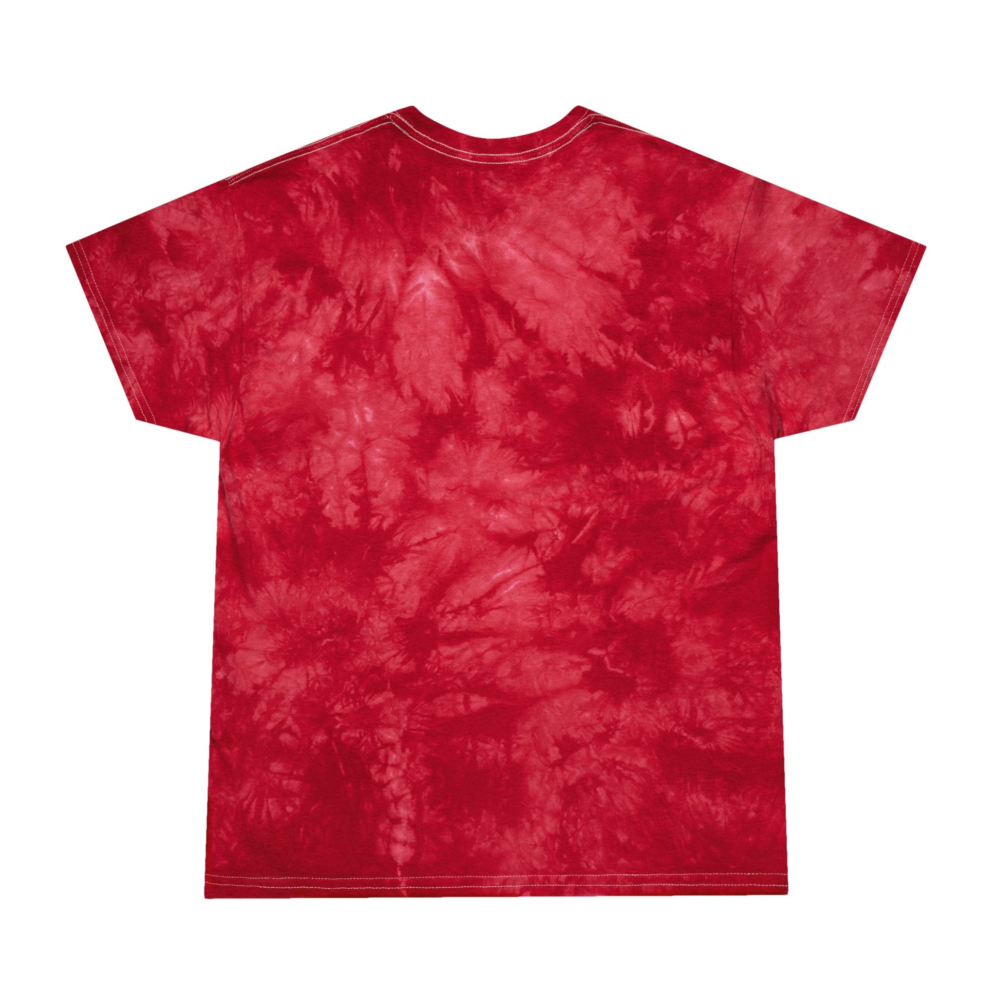 Paper Face Tie-Dye Tee, Crystal