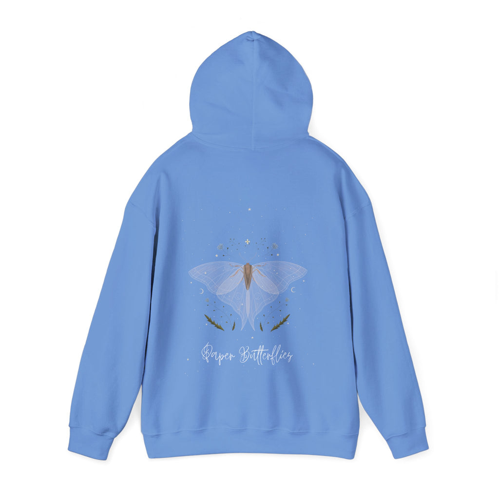 Paper Butterflies Fancy Unisex Heavy Blend Hooded Sweatshirt