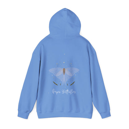 Paper Butterflies Fancy Unisex Heavy Blend Hooded Sweatshirt