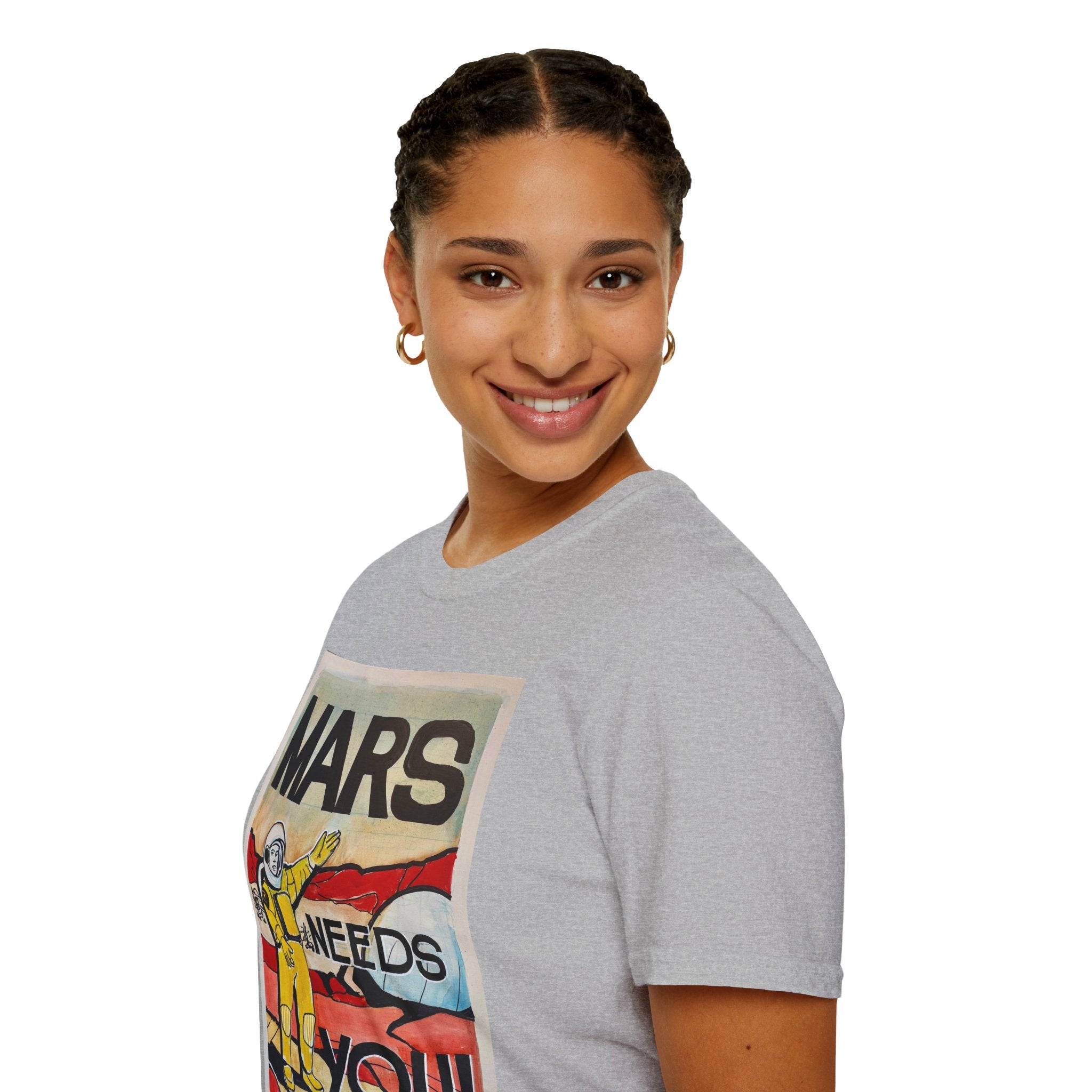 Mars Needs You Unisex Softstyle T-Shirt