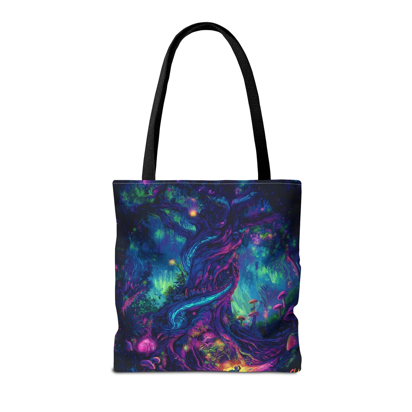 Psychedelic Tree Tote Bag (AOP)