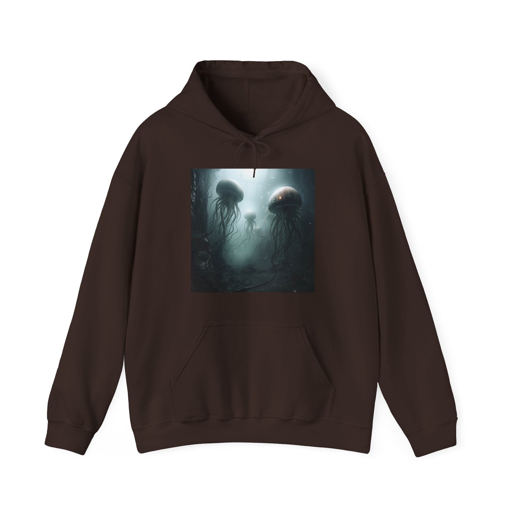 Alien Jellyfish Unisex Heavy Blend Hooded Sweatshirt
