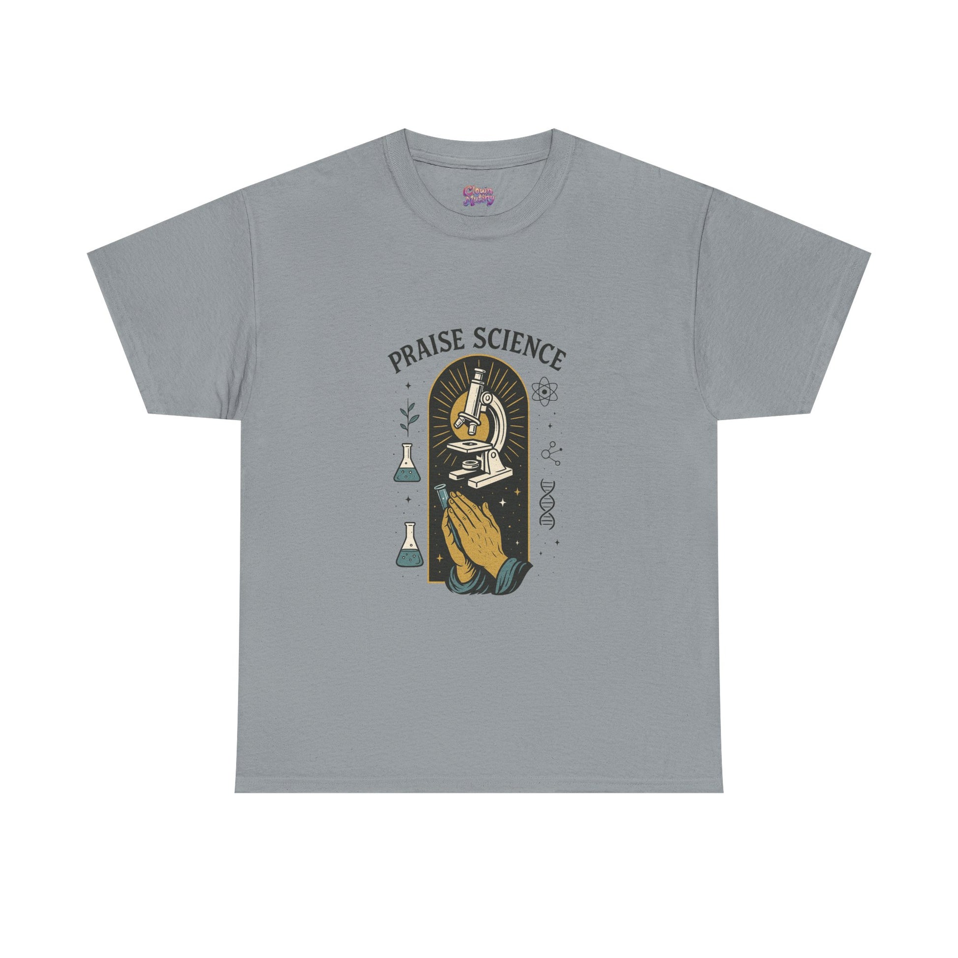 Praise Science Unisex Heavy Cotton Tee - Science Lover's T-Shirt for Educators and Students