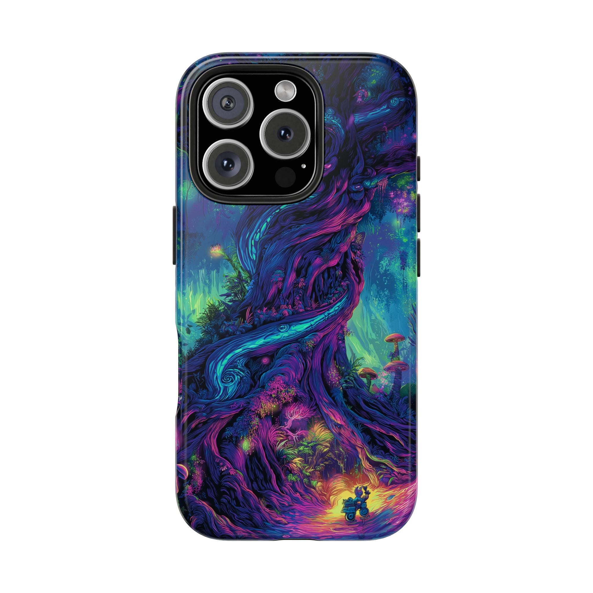 Psychedelic Tree Tough Phone Cases