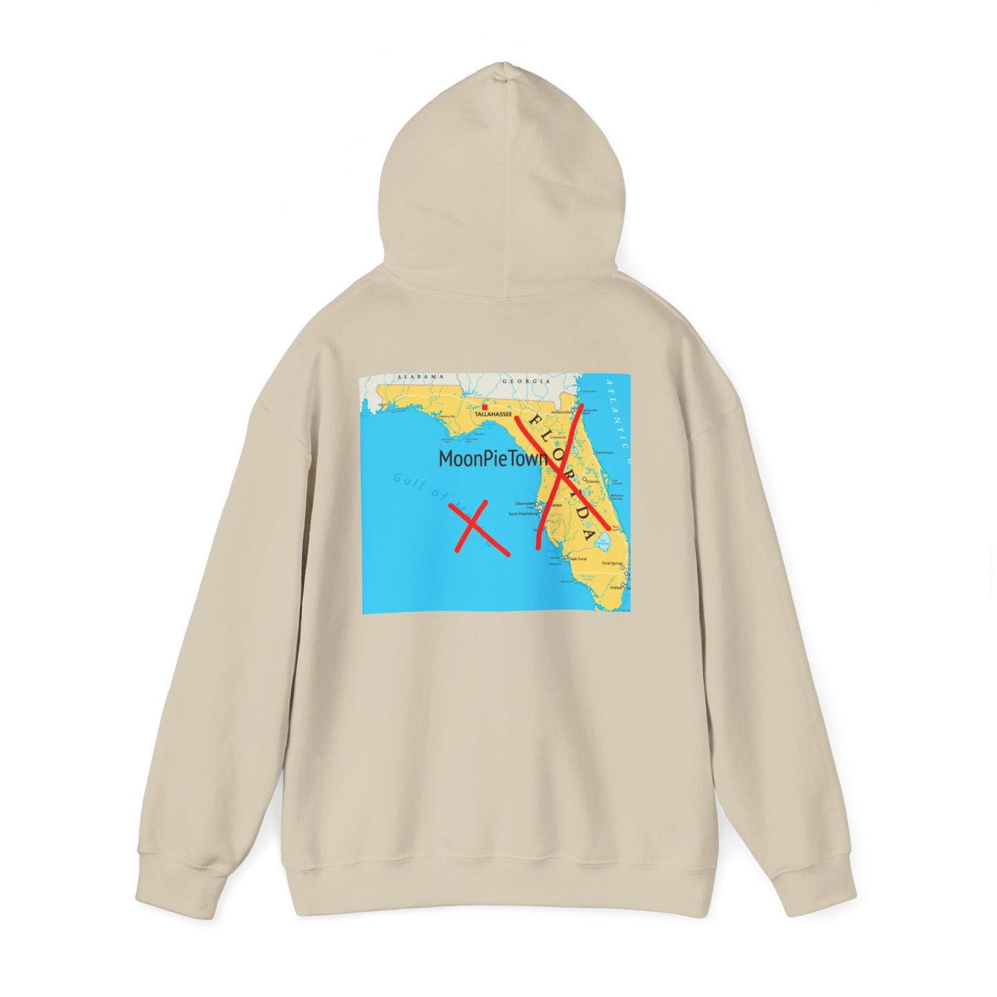 Fun MoonPieTown Hooded Sweatshirt for Casual Wear