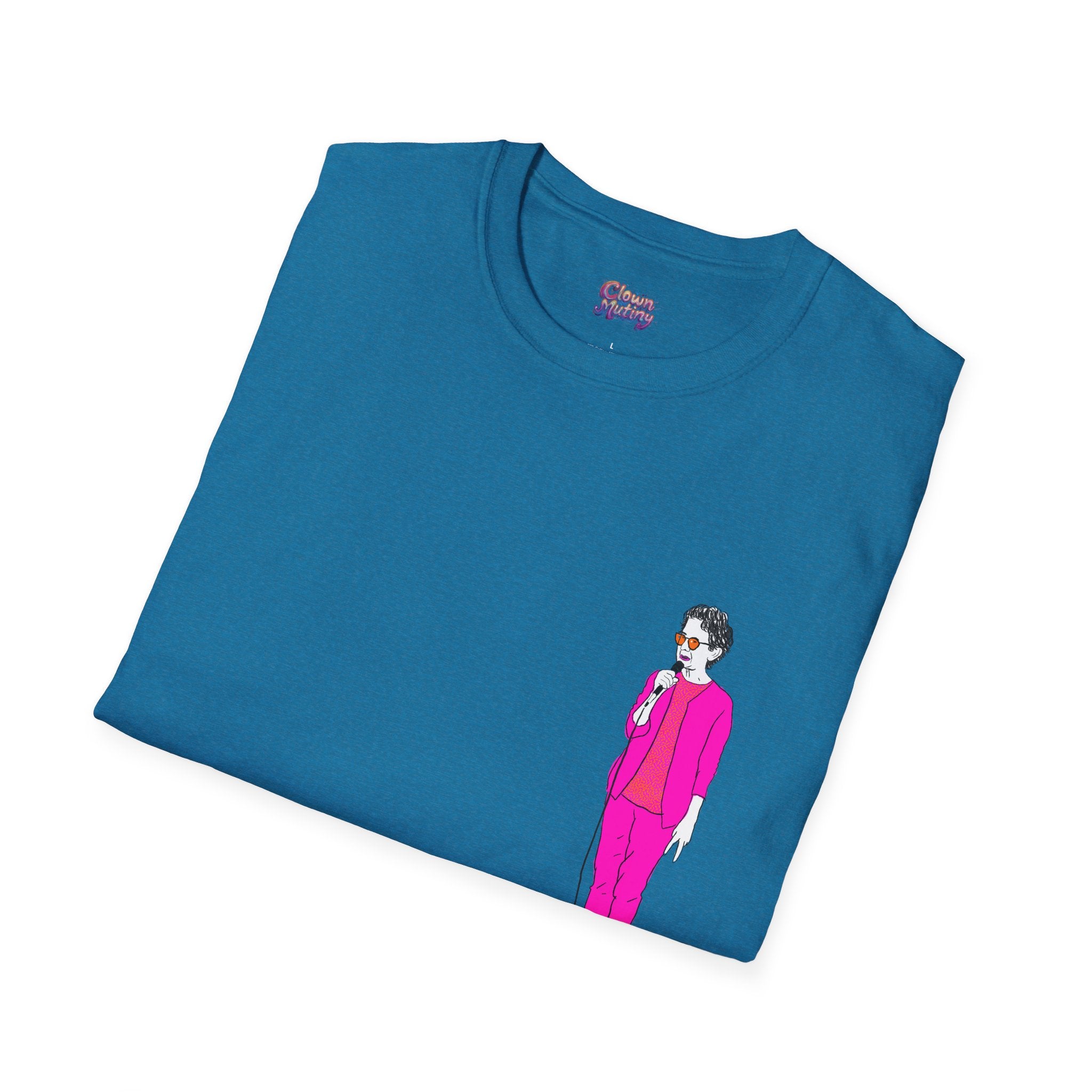 Draw and Guffaw Loren K Little Old Lady Unisex Softstyle T-Shirt