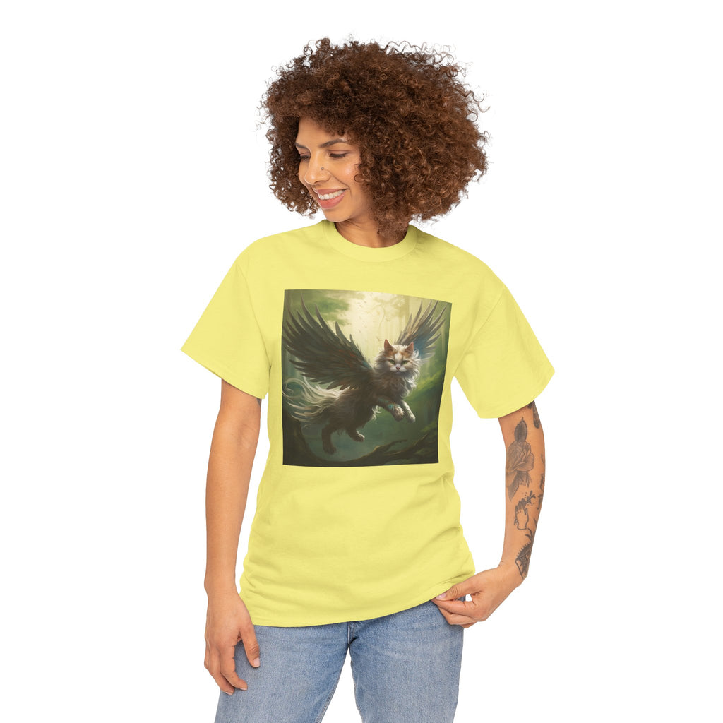 Fantasy Cat Unisex Heavy Cotton Tee