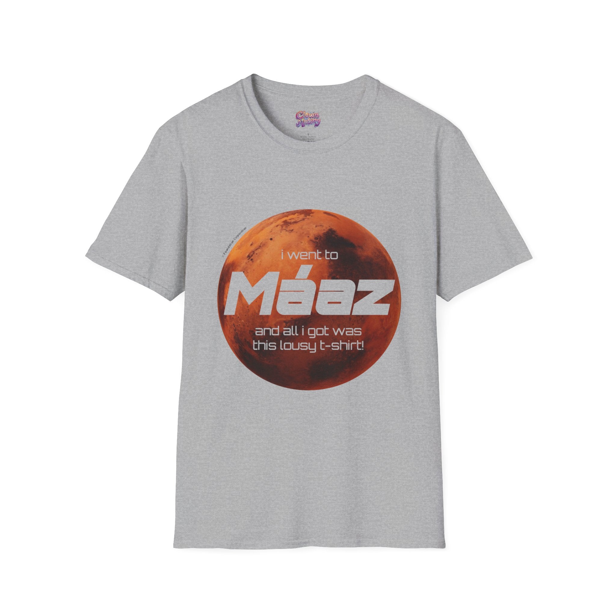 Went To Mars Unisex Softstyle T-Shirt