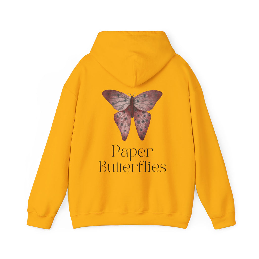Paper Butterflies Unisex Heavy Blend Hooded Sweatshirt