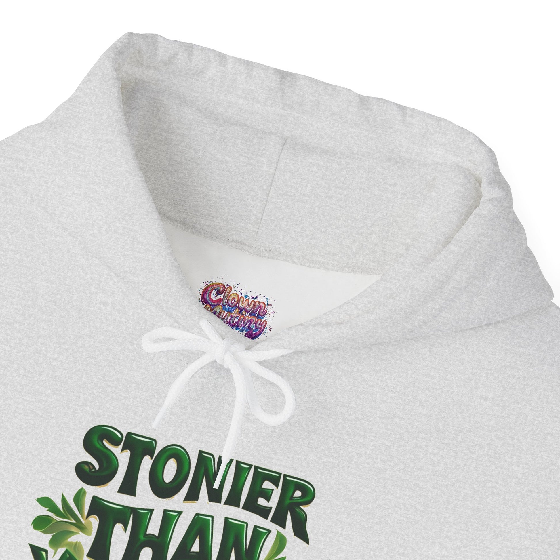 Stoner Vibes Unisex Hooded Sweatshirt - 'Stonier Than Yesterday'