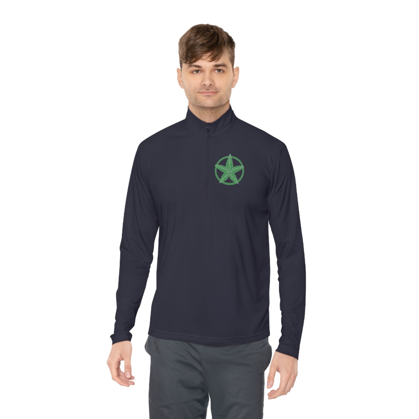 Green Army Unisex Quarter-Zip Pullover