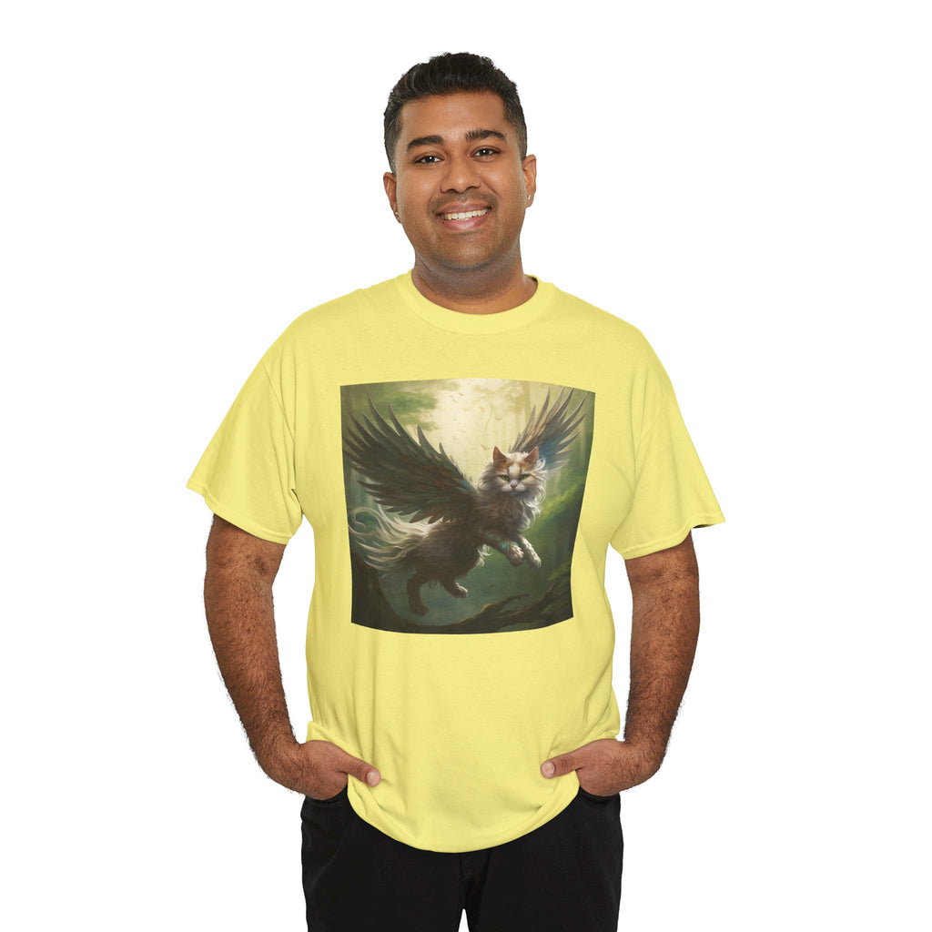 Fantasy Cat Unisex Heavy Cotton Tee