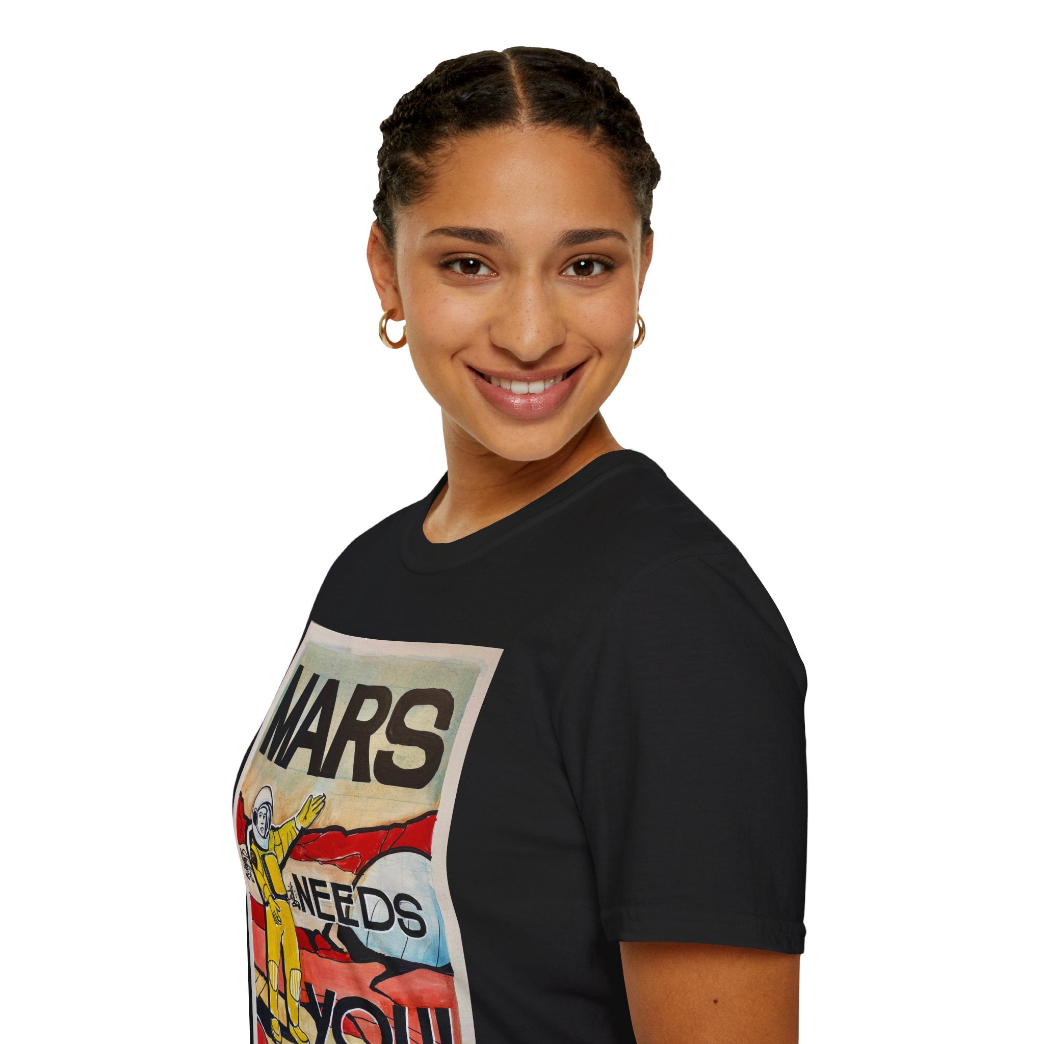 Mars Needs You Unisex Softstyle T-Shirt