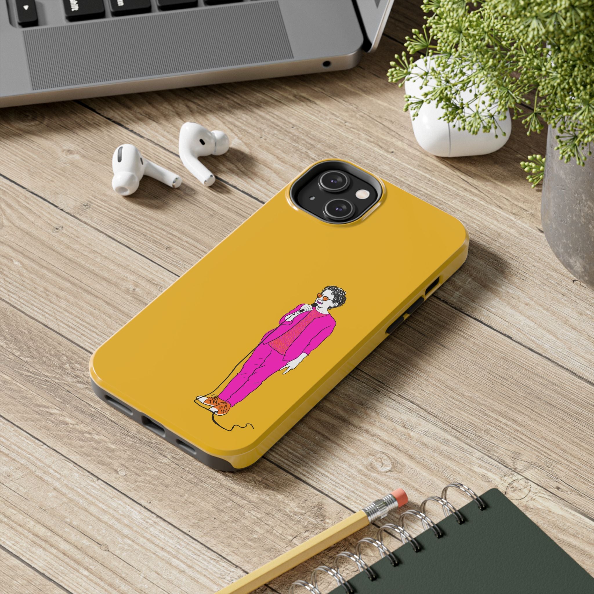 Loren K Little Old Lesbian Tough Phone Cases