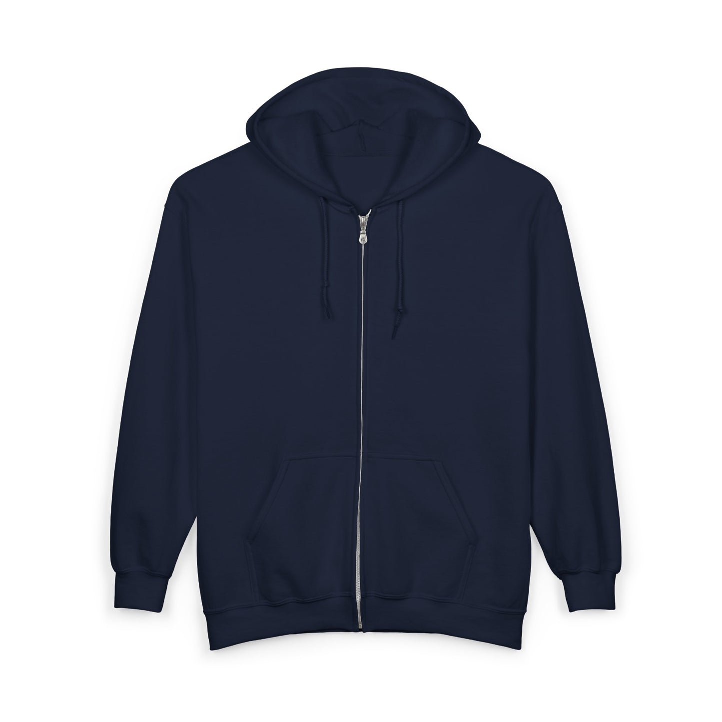 Funny Zip Hoodie — "All My Money I Spent on Booze, The Rest I Just Wasted" Back Graphic