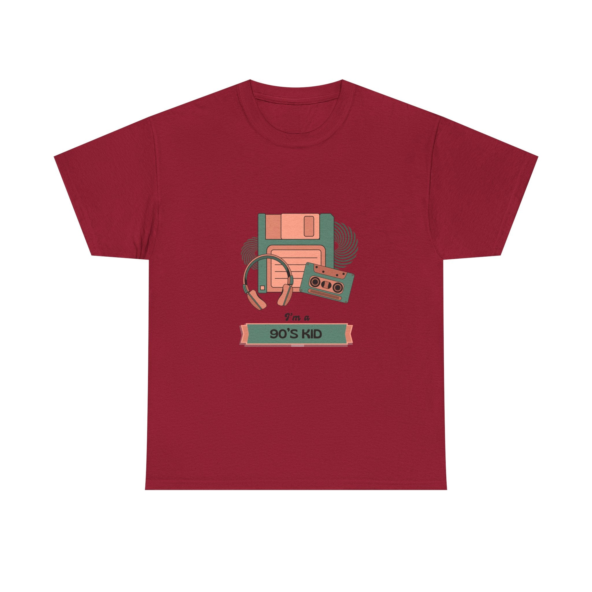 90s Kid Unisex Heavy Cotton Tee