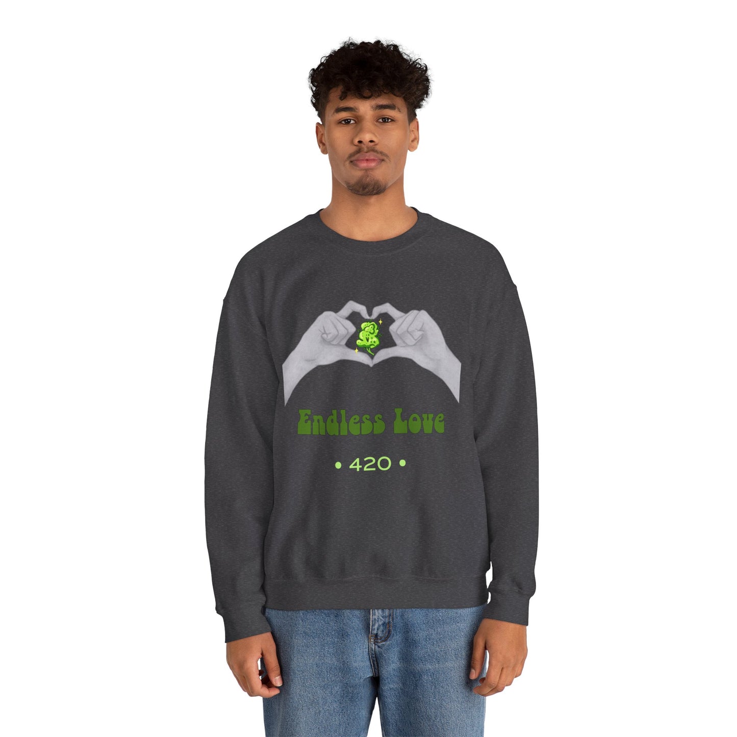 Endless Love Unisex Heavy Blend Crewneck Sweatshirt