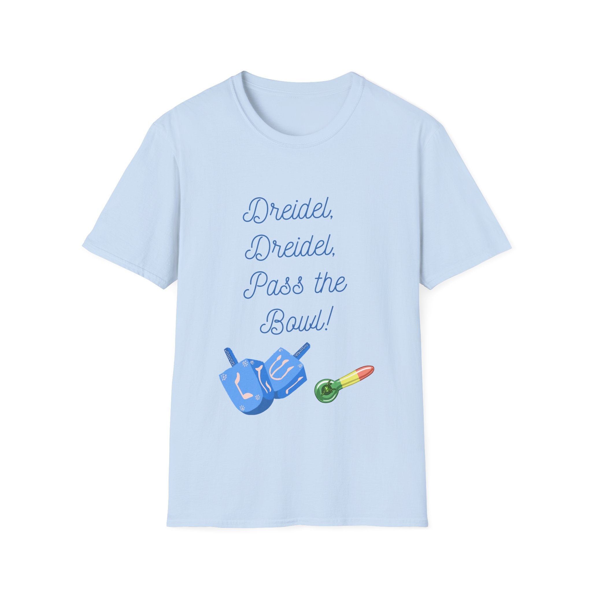 Dreidel Bowl Unisex Softstyle T-Shirt