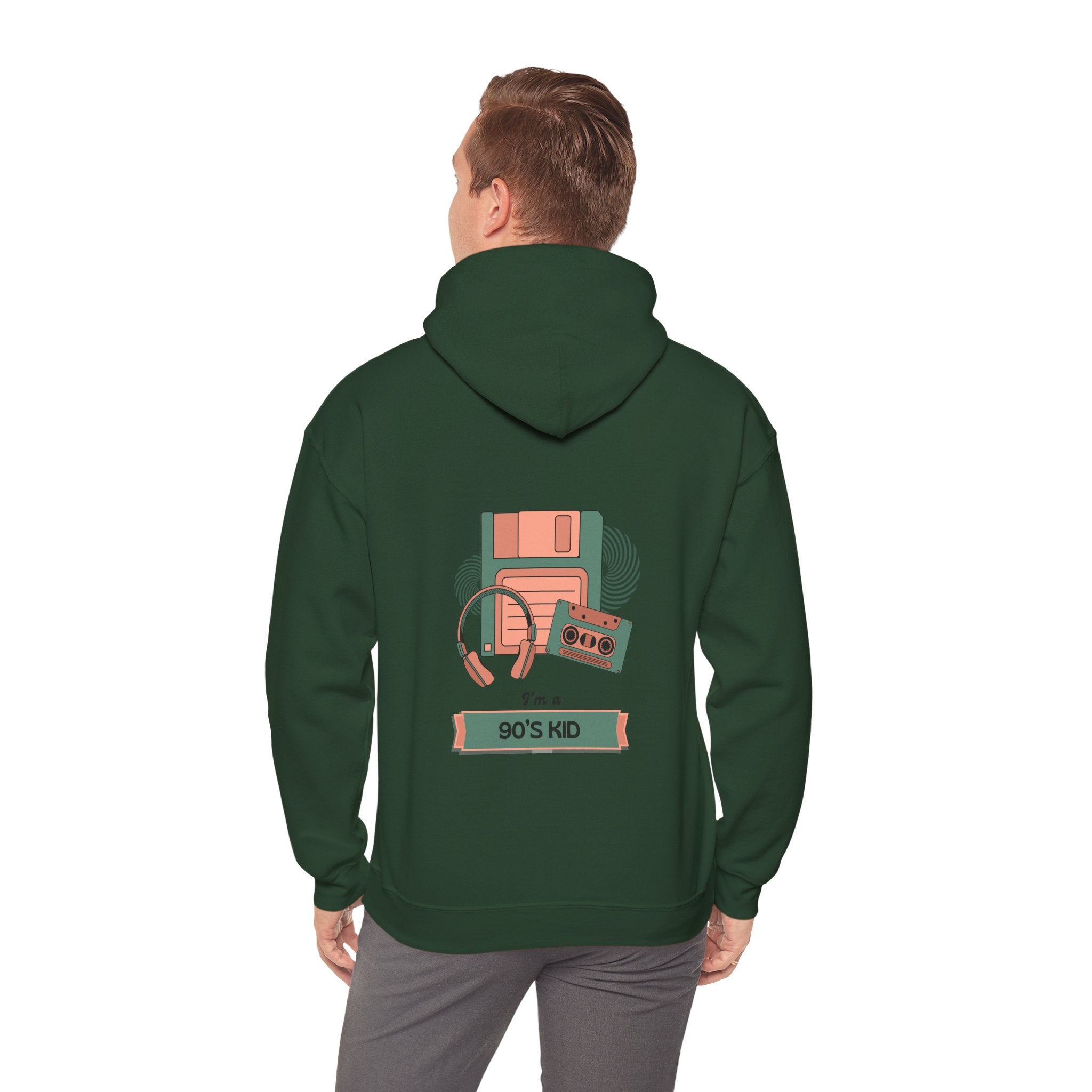90s Kid Unisex Heavy Blend Hooded Sweatshirt