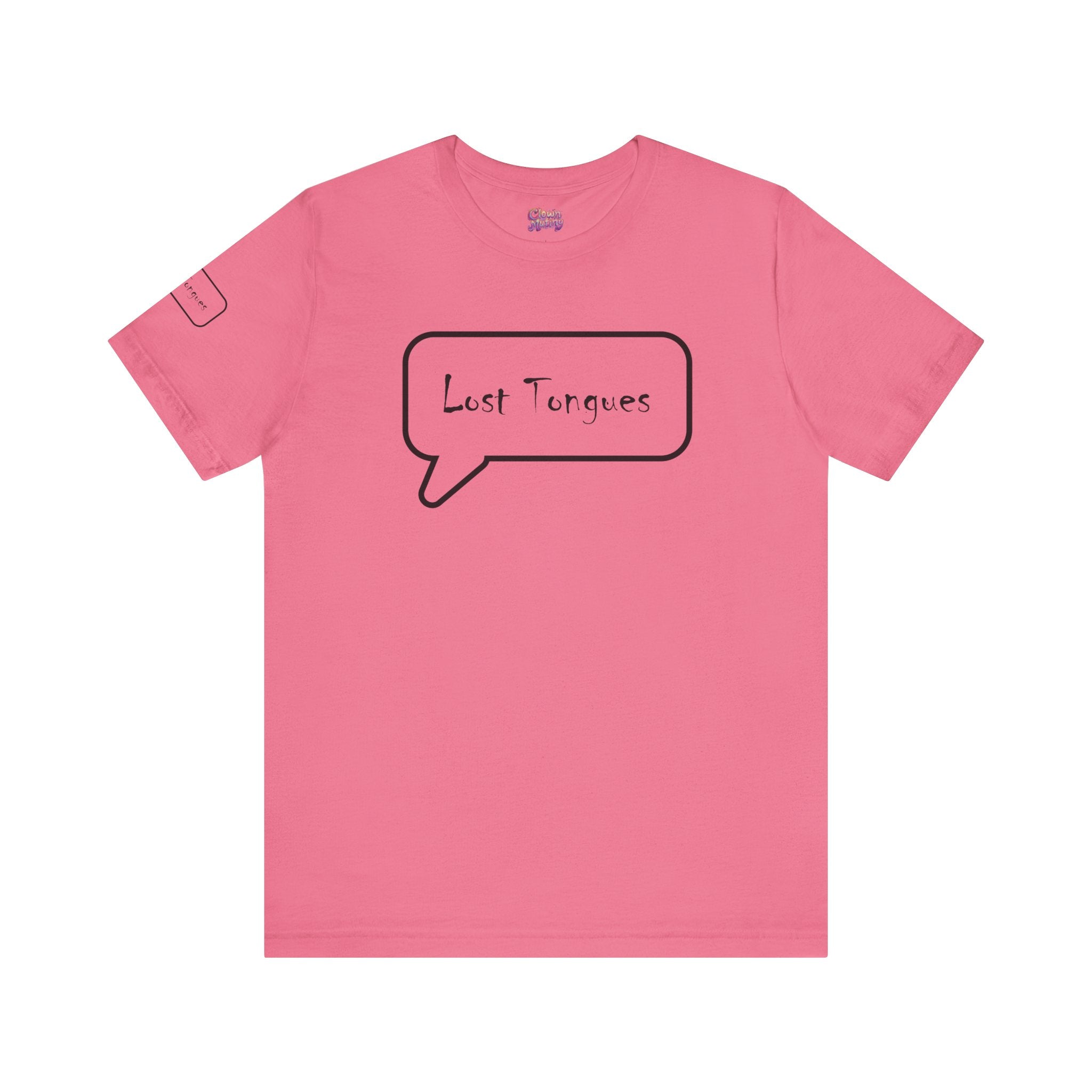 Lost Tongues Unisex Jersey Short Sleeve Tee