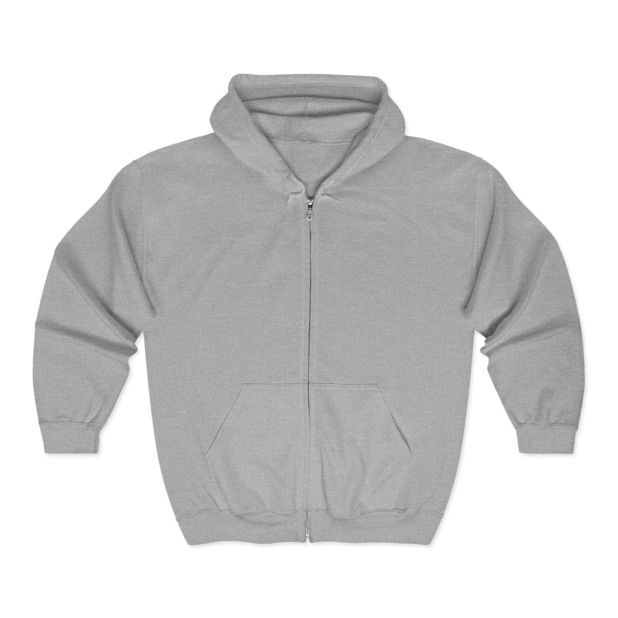 Vellochord Unisex Heavy Blend Full Zip Hooded Sweatshirt