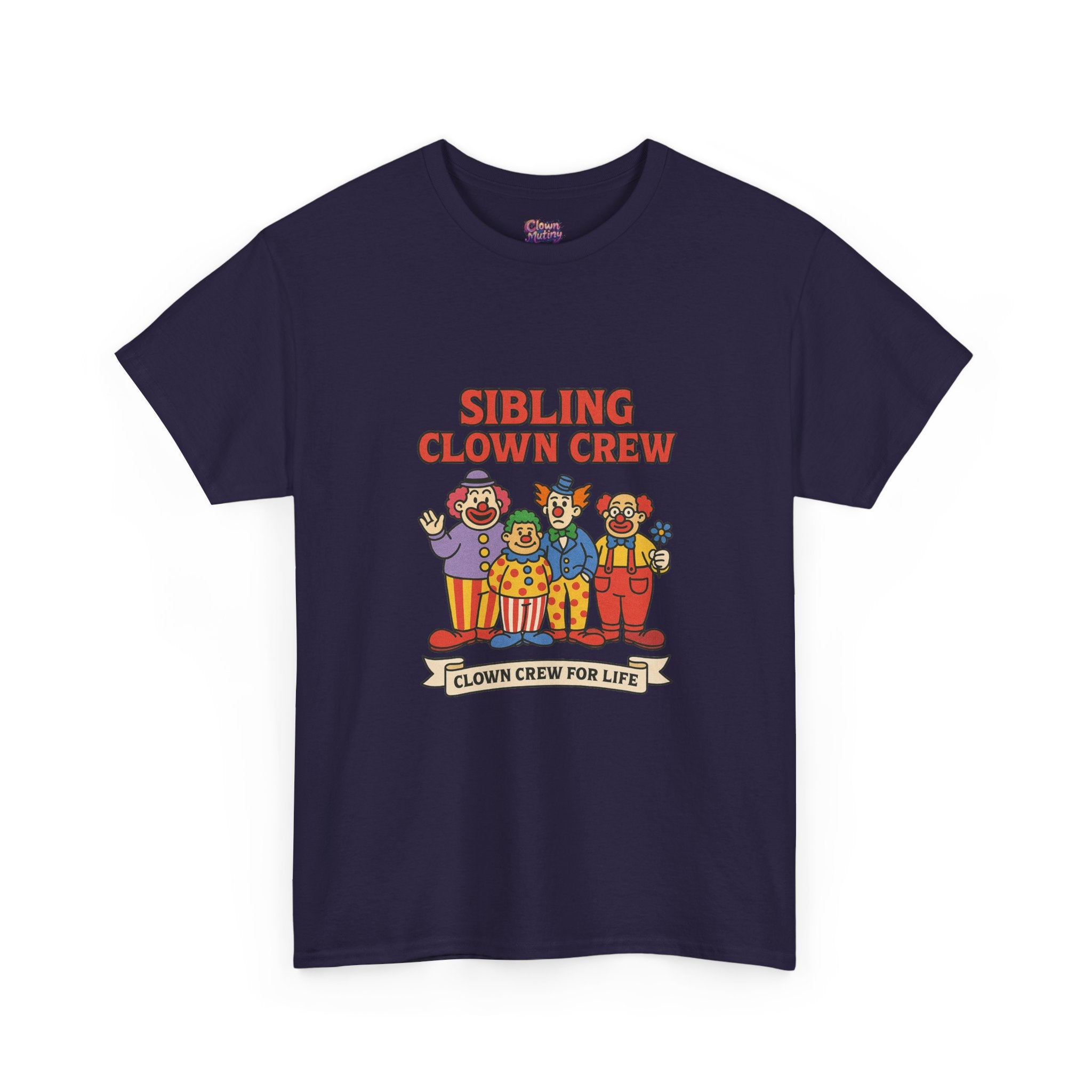 Clown Siblings Unisex Heavy Cotton Tee