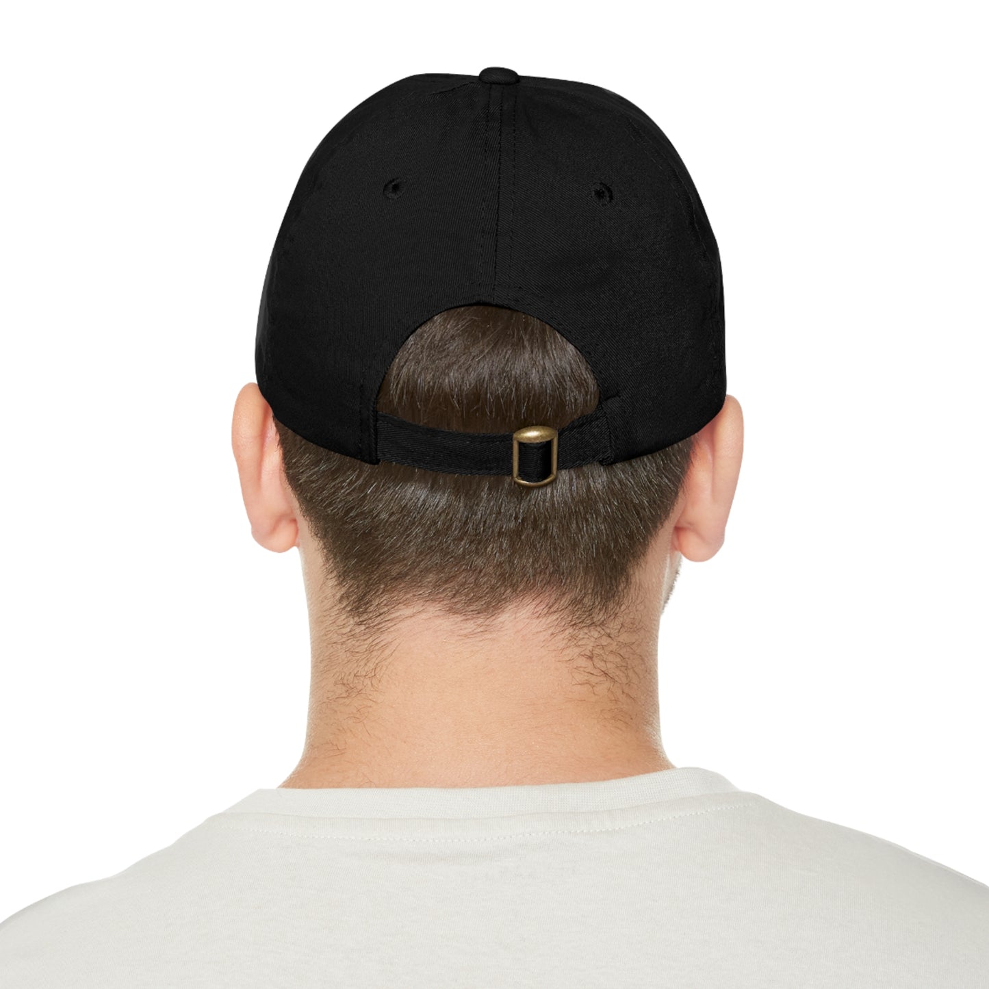 Marty Party Dad Hat with Leather Patch (Rectangle)