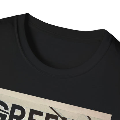Martian Green Thumbs Unisex Softstyle T-Shirt