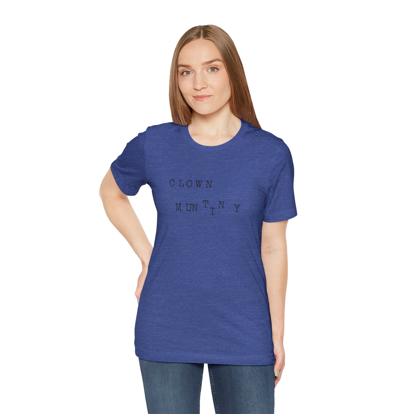 Clown Mutiny Unisex Jersey Short Sleeve Tee