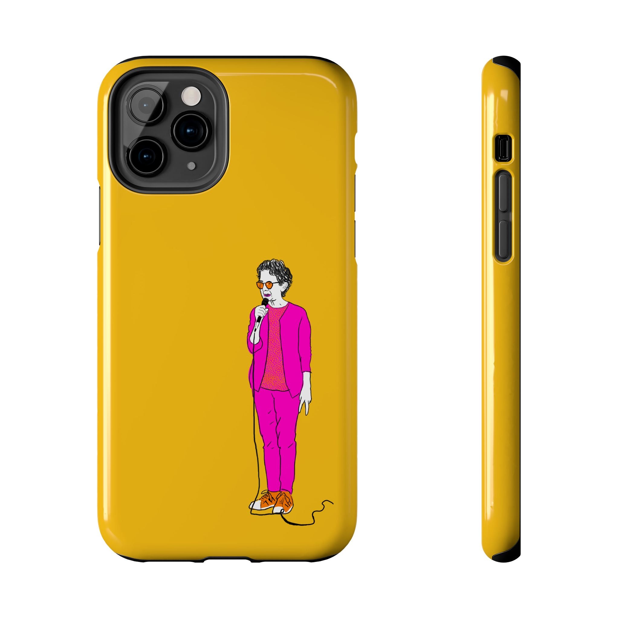Loren K Little Old Lesbian Tough Phone Cases